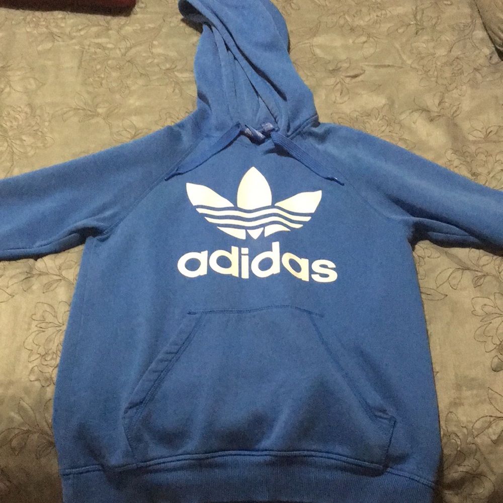 Addidas trefoil hoodie